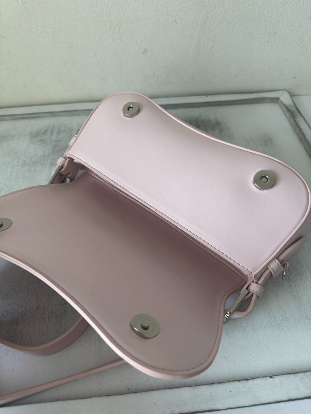 Steve Madden Pink FROST Shoulder Bag - Picture 9 of 10